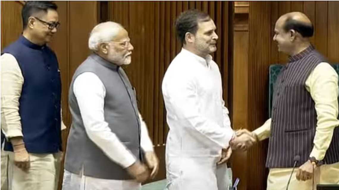 पीएम मोदी, राहुल गांधी, अखिलेश यादव सहित कई नेताओं ने ओम बिरला को दी बधाई